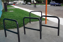 City Hoop cycle  racks, Miramar